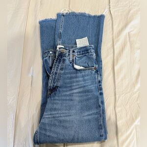 Zara high rise Z1975 straight leg jeans